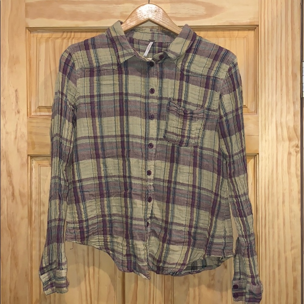Free people fall flannel 100%cotton